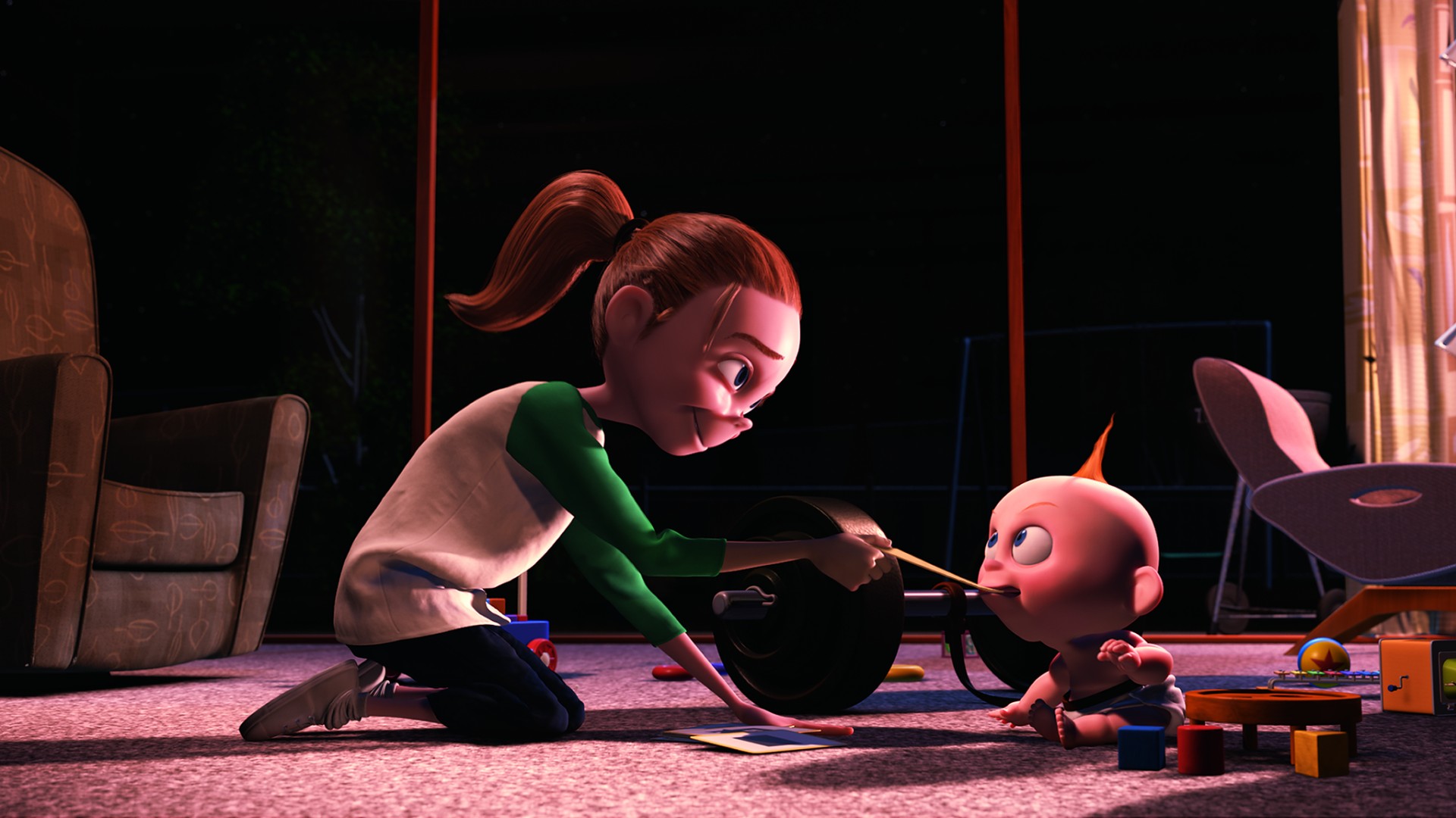 Pixar short films Jack Jack Attack