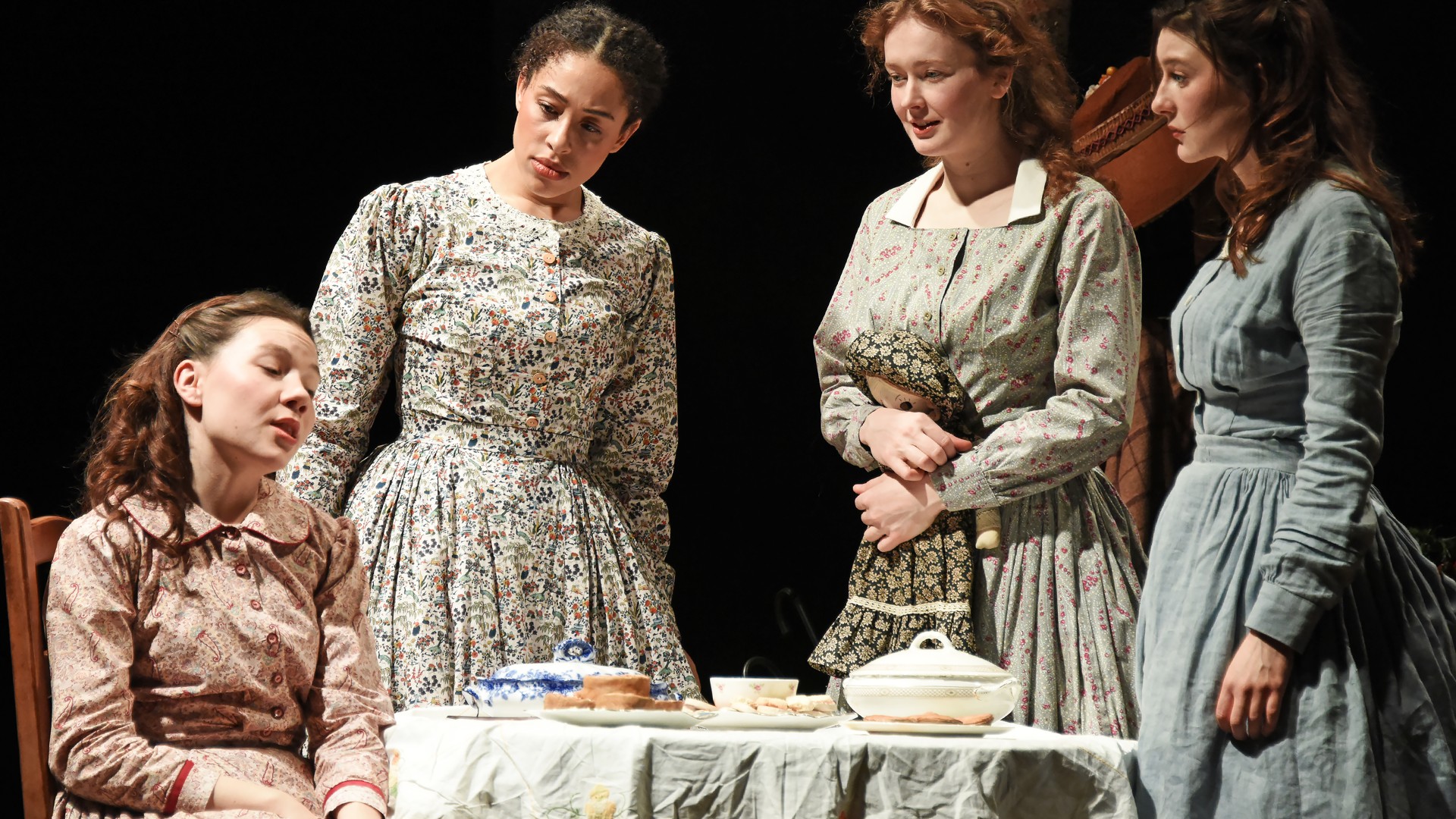 Little Women Catherine_Chalk__Jade_Kennedy_Imogen_Elliott_and_ Grace_Molony_credit_Nobby_Clark