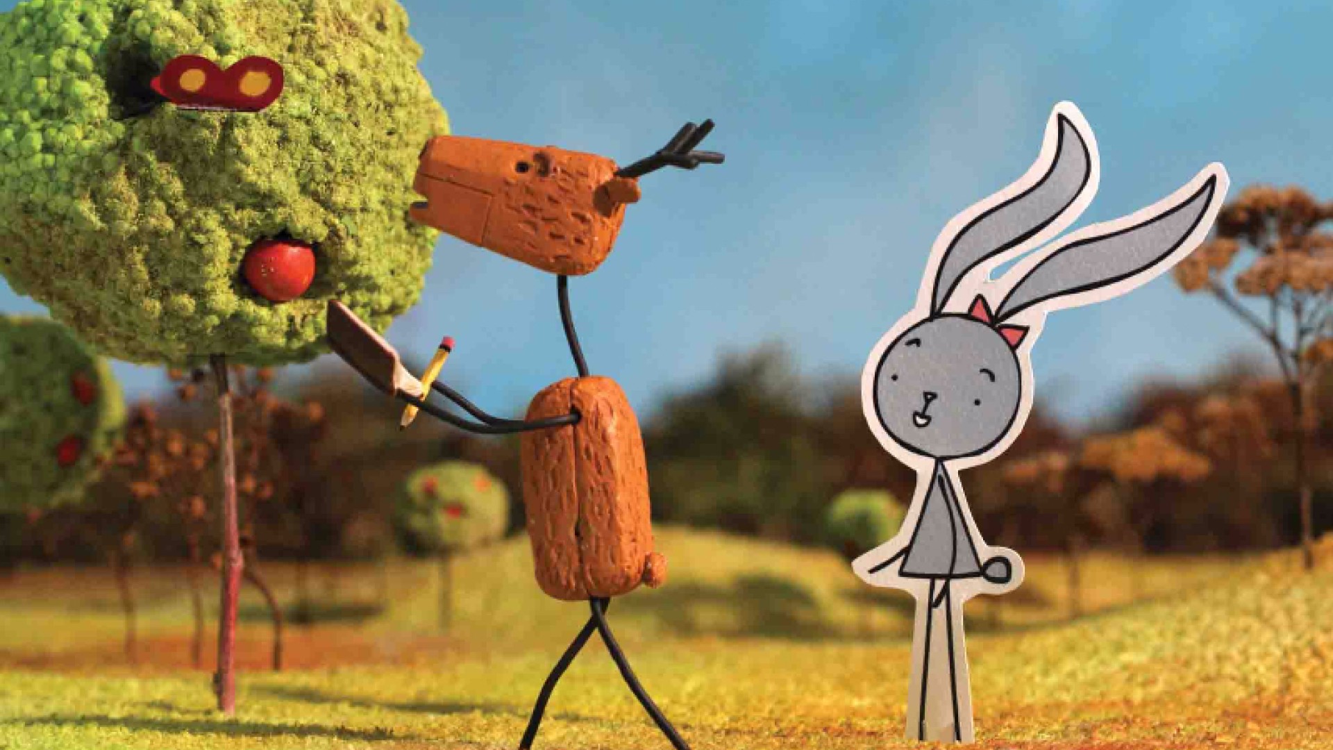 Rabbit and Deer 4